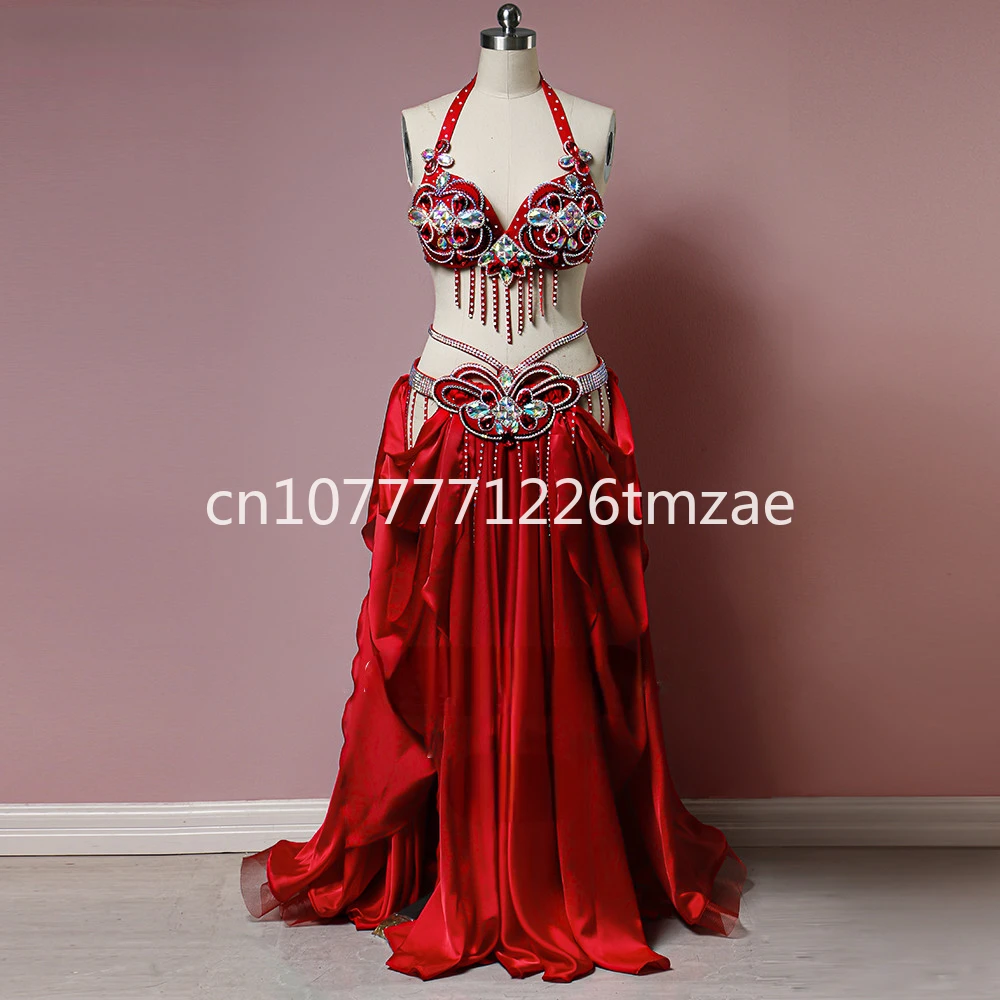 Women's High-End Custom Adult and Children Oriental Dance Racing Suit Full Sales Stage Costume