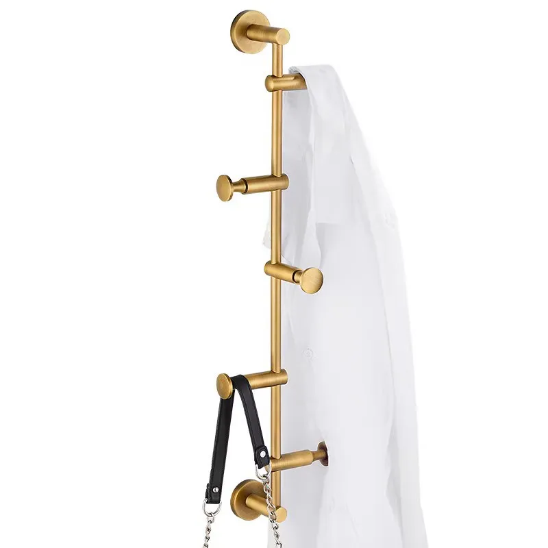 

All-copper hanger, wall hanging, wall hanging, rotating coat rack, clothes hook, no punching, bedroom hanging