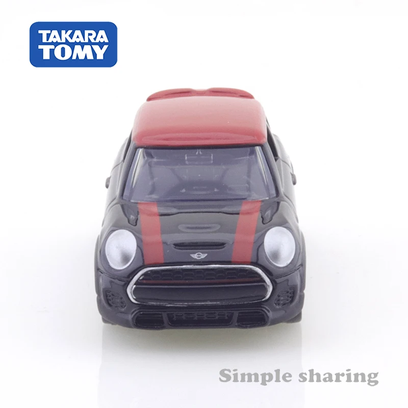 Takara Tomy Tomica Asia oryginalna AO-05 MiniJohn Cooper Works (azja Ver.) 1/67 zabawki ze stopu Model odlewany Metal pojazdu silnikowego