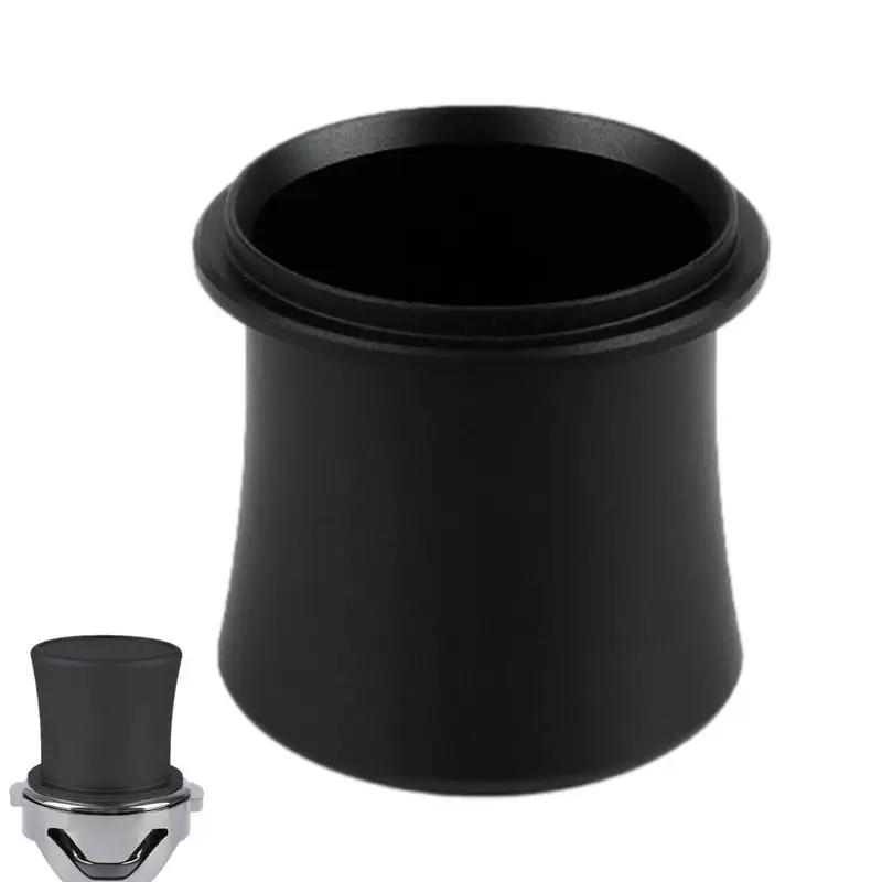 Powder Receiving Cup Durable Matte Stainless Steel Coffee Powder Dosing Cup Durable Metal Coffee Powder Dosing Cup For