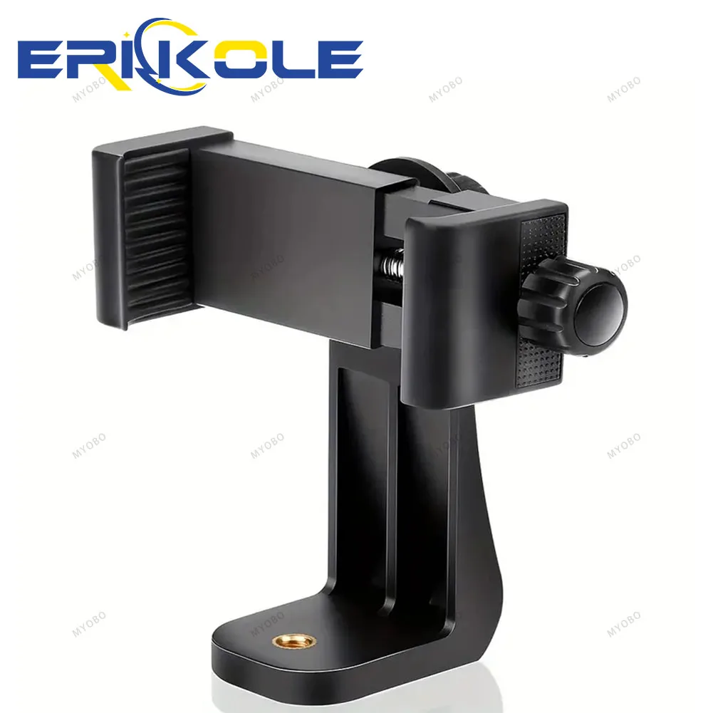 

Universal 360 Degree Mobile Phone Clip Bracket for 1/4 Screw Cellphone Holder Tripod Mount Desk Tripod Adapter For Iphone Stand