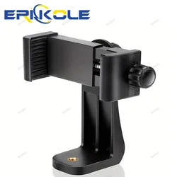 Universal 360 Degree Mobile Phone Clip Bracket for 1/4 Screw Cellphone Holder Tripod Mount Desk Tripod Adapter For Iphone Stand