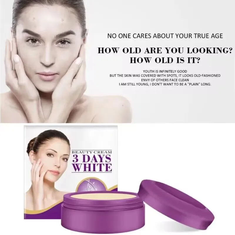 30g 3 days white collagen cream brightening lightening beauty Face skin smooth