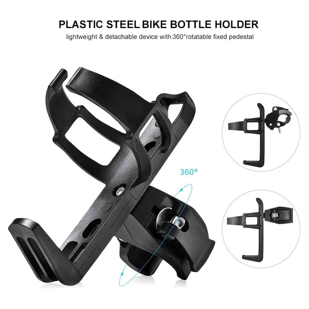 Adjustable Buckle Water Bottle Rack Mountain Bike Outdoor Riding Cup Holder Quick Release with Water Bottle Holder