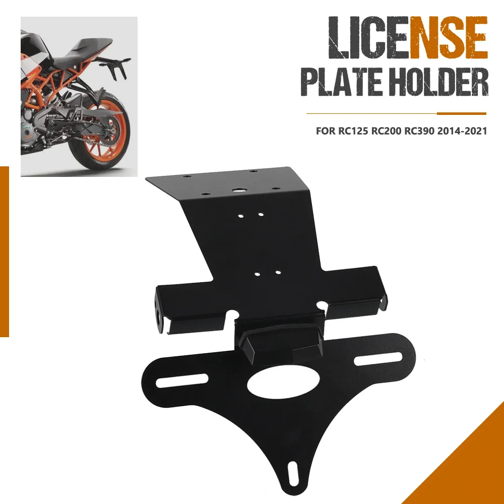 

FOR RC125 /200 /390 2014-2015-2016-2017-2018-2019-2020-2021 License Plate Relocation Bracket Eliminator Kit RC125 RC200 RC390