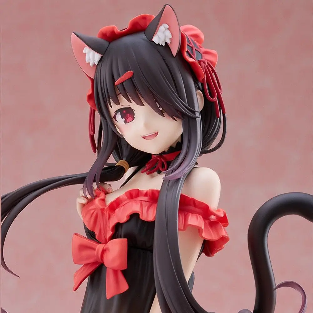 Date A Live Pajamas Kurumi Tokisaki Figura Premium Modelo Anime Decoración de Escritorio