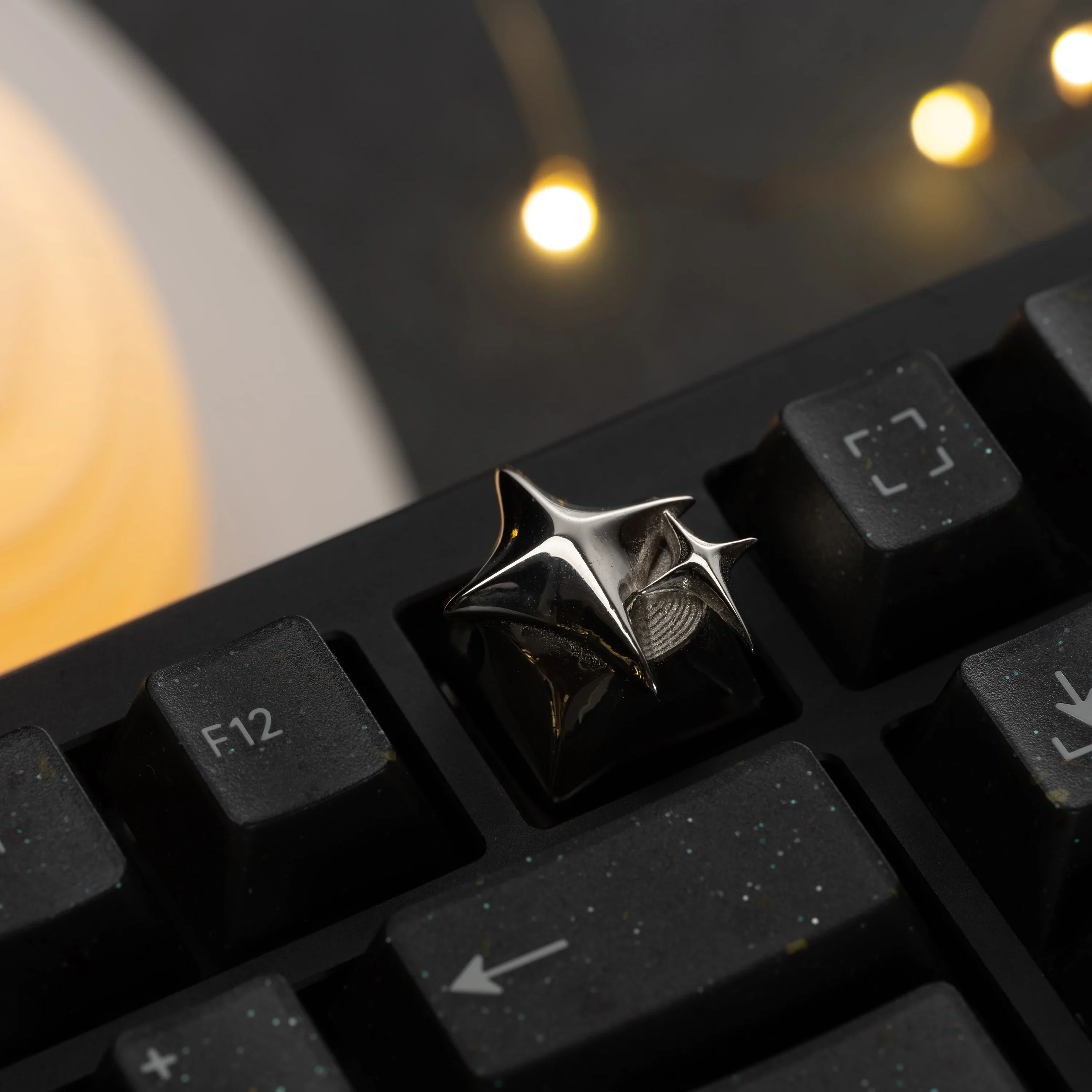 

Original Universe Bright Stars Personalized Key Caps Customized Metal Copper Alloy Keycaps for Mechanical Keyboard Accessories