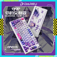 DAREU EK75 Mechanical Keyboard Wireless Tri-mode PBT Keycap 2.4G RGB Hot Swap Customized Gaming Keyboard PC Accessories Gifts