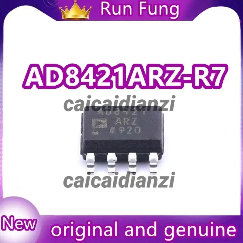 AD8421ARZ-R7 AD8421ARZ SOIC-8 Instrumentation Amplifier 1 Circuit  5Pcs/Lot  New Original