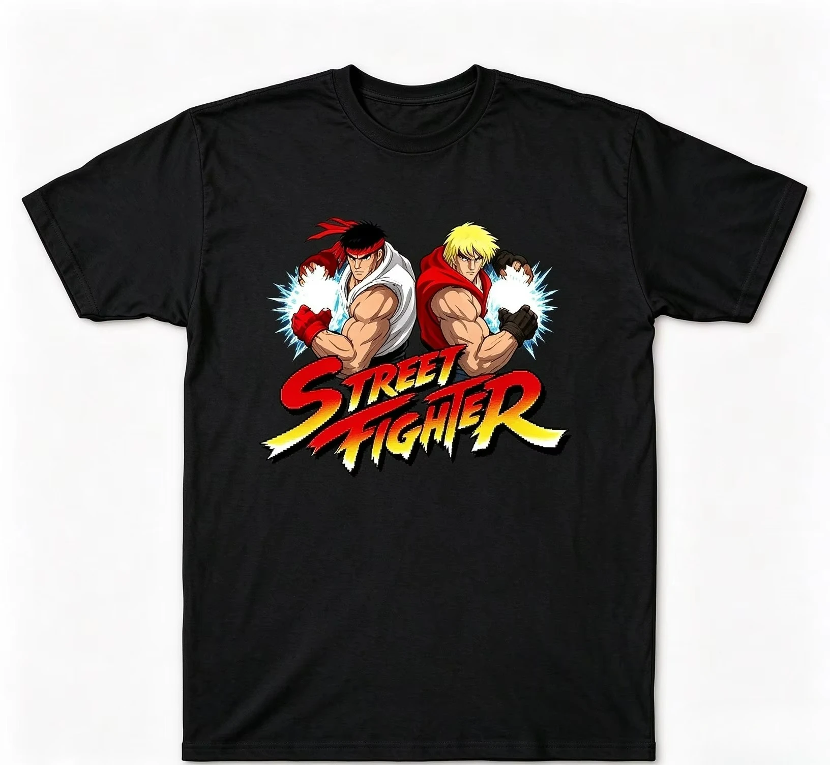 2026 Street Fighter E.Honda Graphic T-Shirt Classic Arcade Game Character Unisex Short Sleeve Gaming Fans Tee