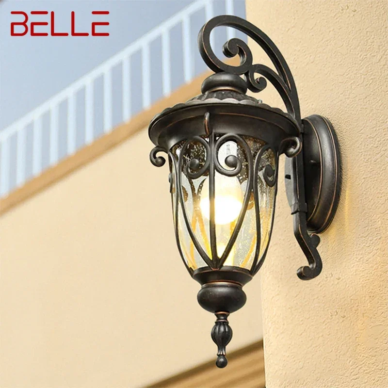 BELLE Contemporary LED Outdoor Wall Lamps Electric Simplicity Waterproof Balcony Hallway Courtyard Villa Gate Hotel