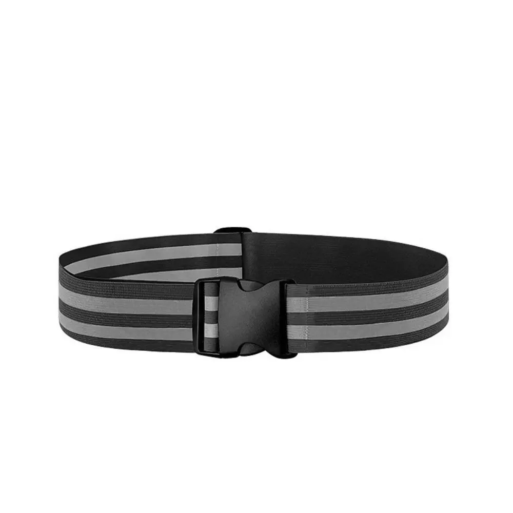 Waist Adjustable Reflective Waistband Belts Elastic 8 Colors Sport Safety Belts 5*1*1cm High Visible Waistband