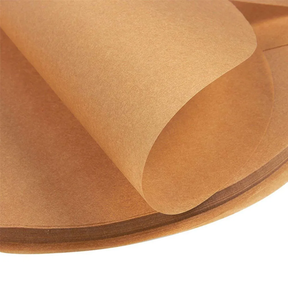 

100Pcs Round Silicone Paper Cake Pan Liner Non-Stick Baking Parchment Paper Pads Oil Resistant Waterproof for Baking