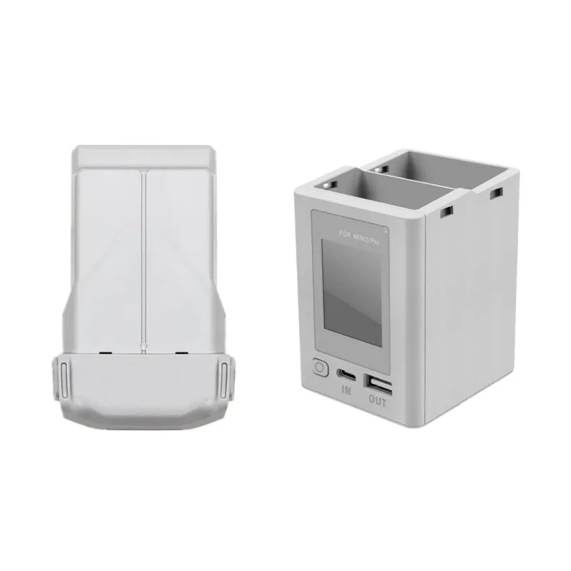 Baterias de drone 3850mAh 7.37V para DJI Mini 3 Mini 3 Pro Mini 4 Pro Acessórios de bateria de voo inteligente Baterias Hub de carregamento