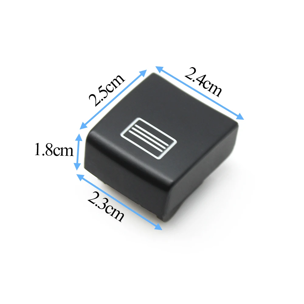 Black Car Sunroof Window Switch Button Plastic Cover For Benz A B CLA GLA W156 W176 W246 W117 2012-2019 0009005008
