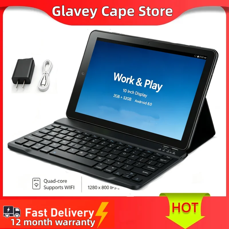 인기 상품: 10인치 A1 안드로이드 9.0 태블릿 PC, 2GB RAM, 32GB ROM, MT8167 쿼드 코어 CPU, 듀얼 카메라, Wi-Fi, 5000mAh 배터리