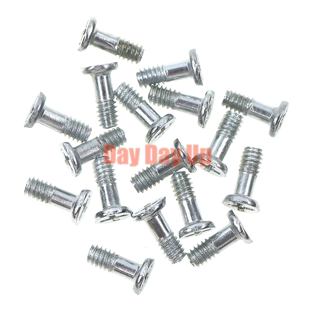 Parti di riparazione di ricambio da 10 pezzi per vite del coperchio della batteria Nintendo DS Lite per guscio della porta del coperchio della vite della batteria posteriore NDSL