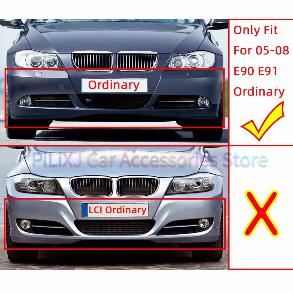For BMW 3 320 325 328 E90 Sedan E91 Wagon 2005 2006 2007 2008 Headlamp Washer Nozzle Cover Cap #61678031307 Headlight Washer Cap