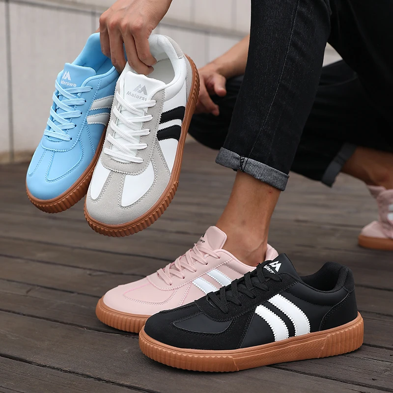 

Hot Sale Casual Sneakers Men Classic Design Skateboard Shoes Man Comfy Low-cut Flat Sneakers Outdoor Non-slip Men's Sports Shoes