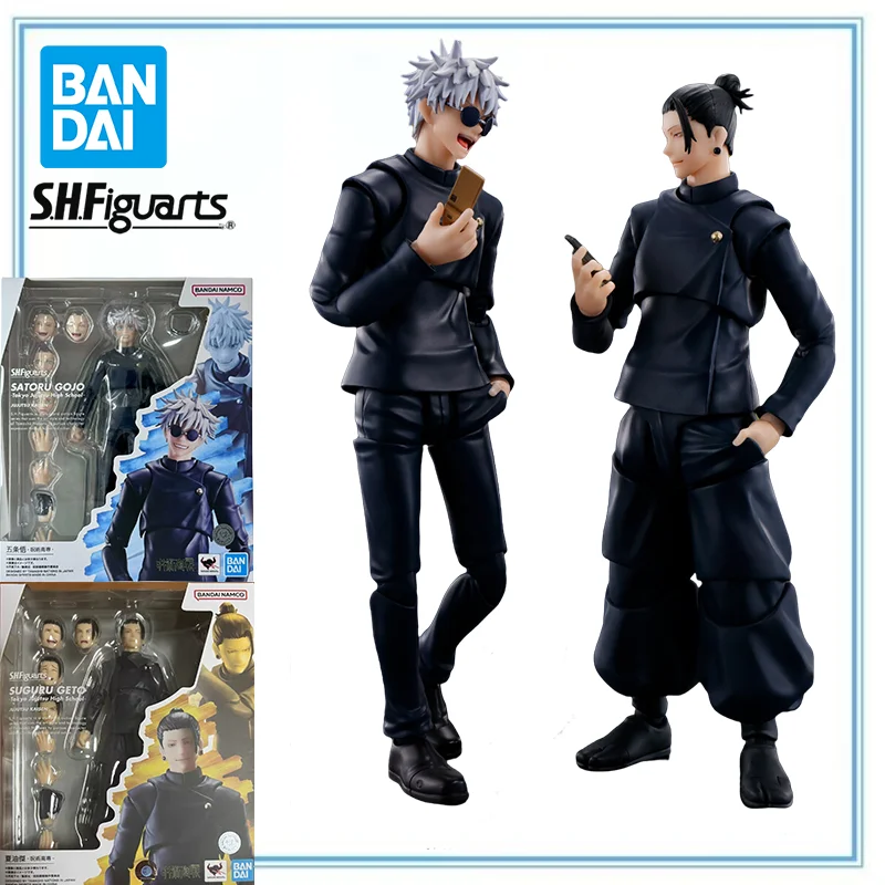 

BANDAI SPIRITS Original in Stock Jujutsu Kaisen Gojou Satoru Getou Suguru S.H.Figuarts Jujutsu Technical High School Gifts Toys