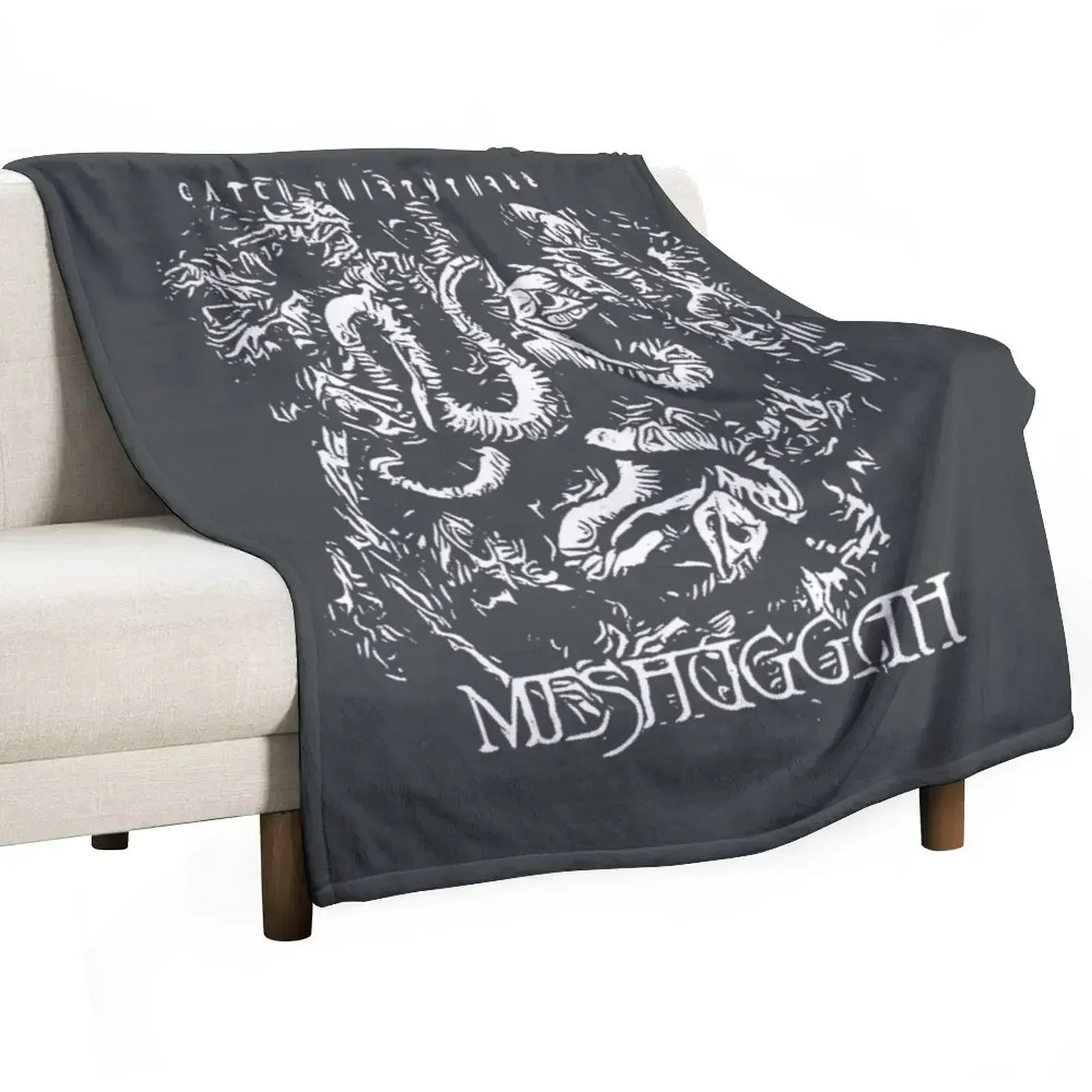 Meshuggah Throw Blanket Luxury Thicken christmas decoration Shaggy Blankets