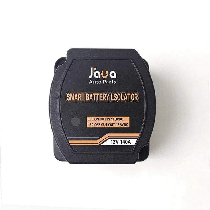 JAUA AUTO PARTS 12V 140A Voltage Sensitive Relay Dual Battery System Digital Display VSR Split Charge for Car RV Yacht