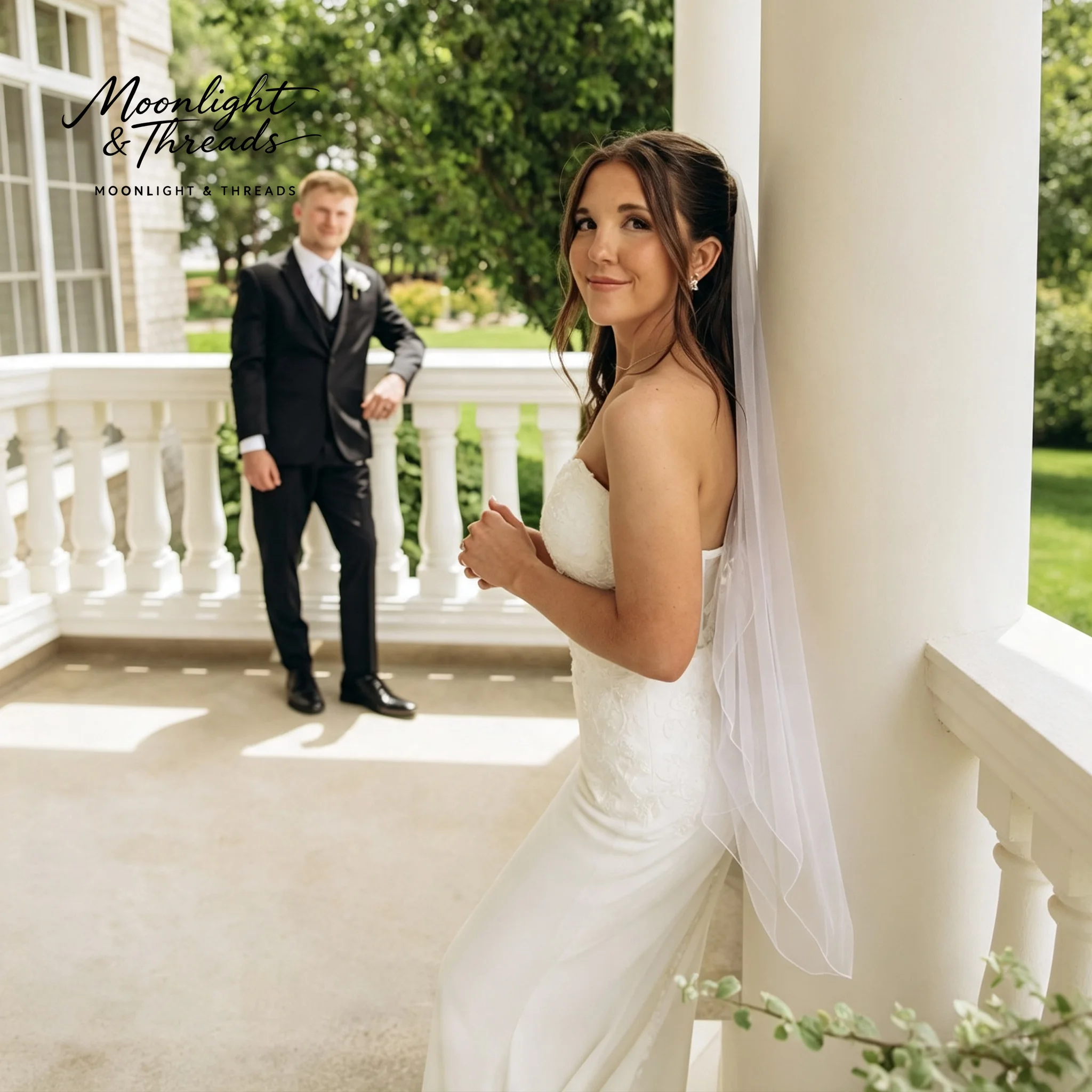 Mermaid strapless satin wedding dress three-dimensional cutting church-style skirt design bridal gown
