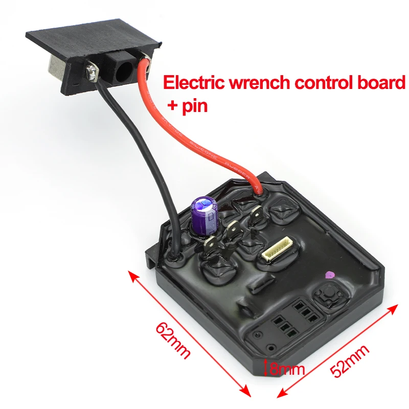 Control Board+Switch For Dayi 2106/161/169 Brushless Electric Wrench Motherboard Accessories Speed Switch Drive Board Controlle