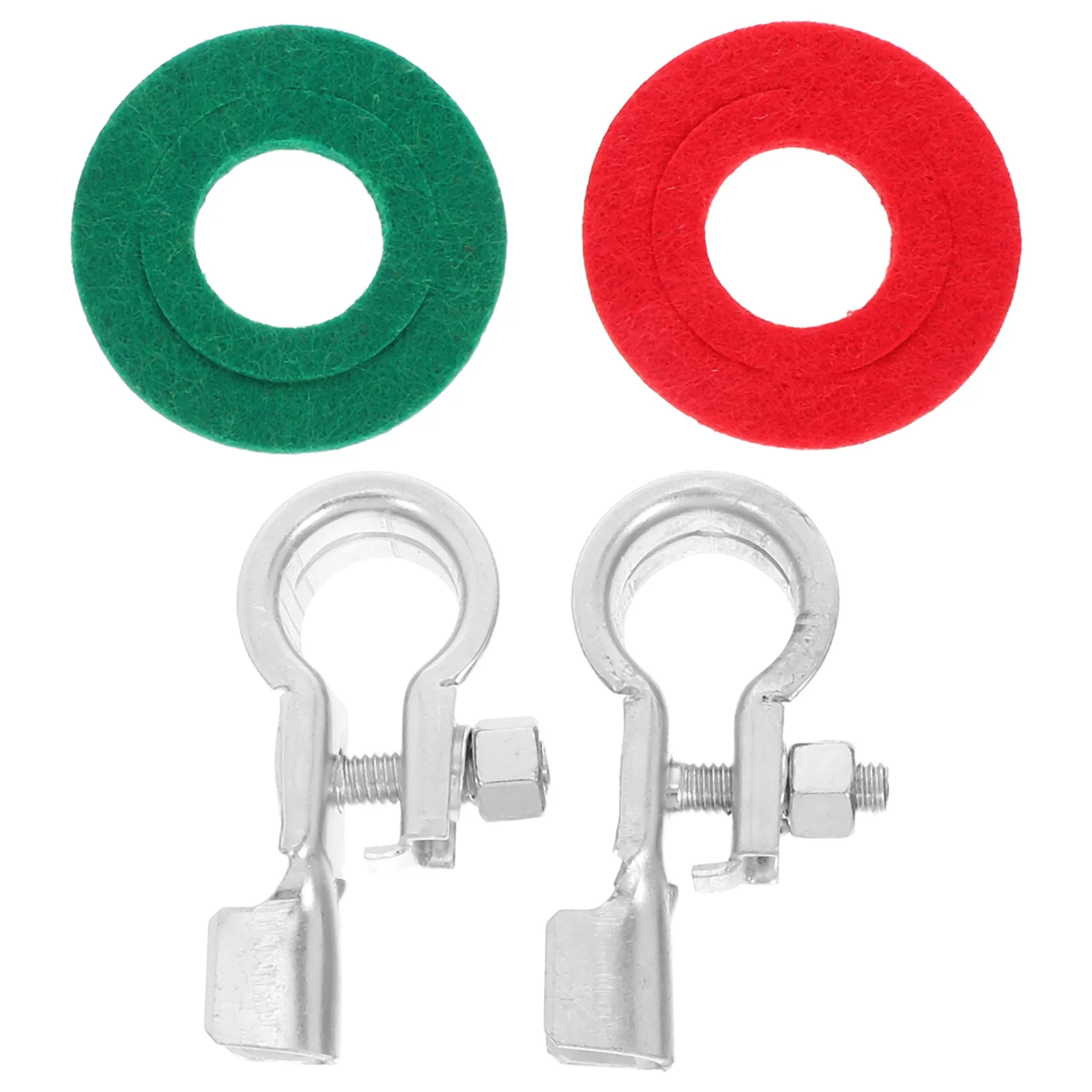 

Copper Terminal Connectors Heavy Duty Alloy Fiber Clamps For Positive Negative Posts Top Post Batteries Car Truck