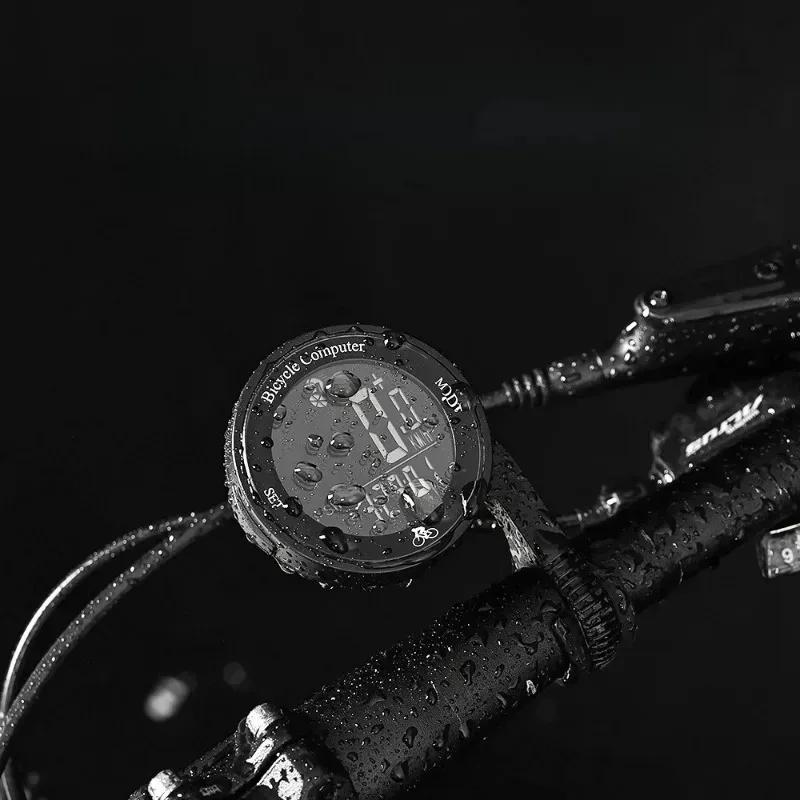 Compteur de vitesse pour vélo, 1 pièce, ordinateur de vélo de montagne, odomètre de vélo, compteur de vitesse multifonctionnel, écran sans fil