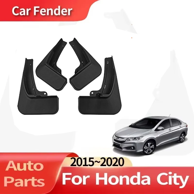 

Auto Accessories For Honda City 2015~2020 Lining Car Fender Front Rear Wheel Fender Splash Guard Accessories Mudguard Skin Tools
