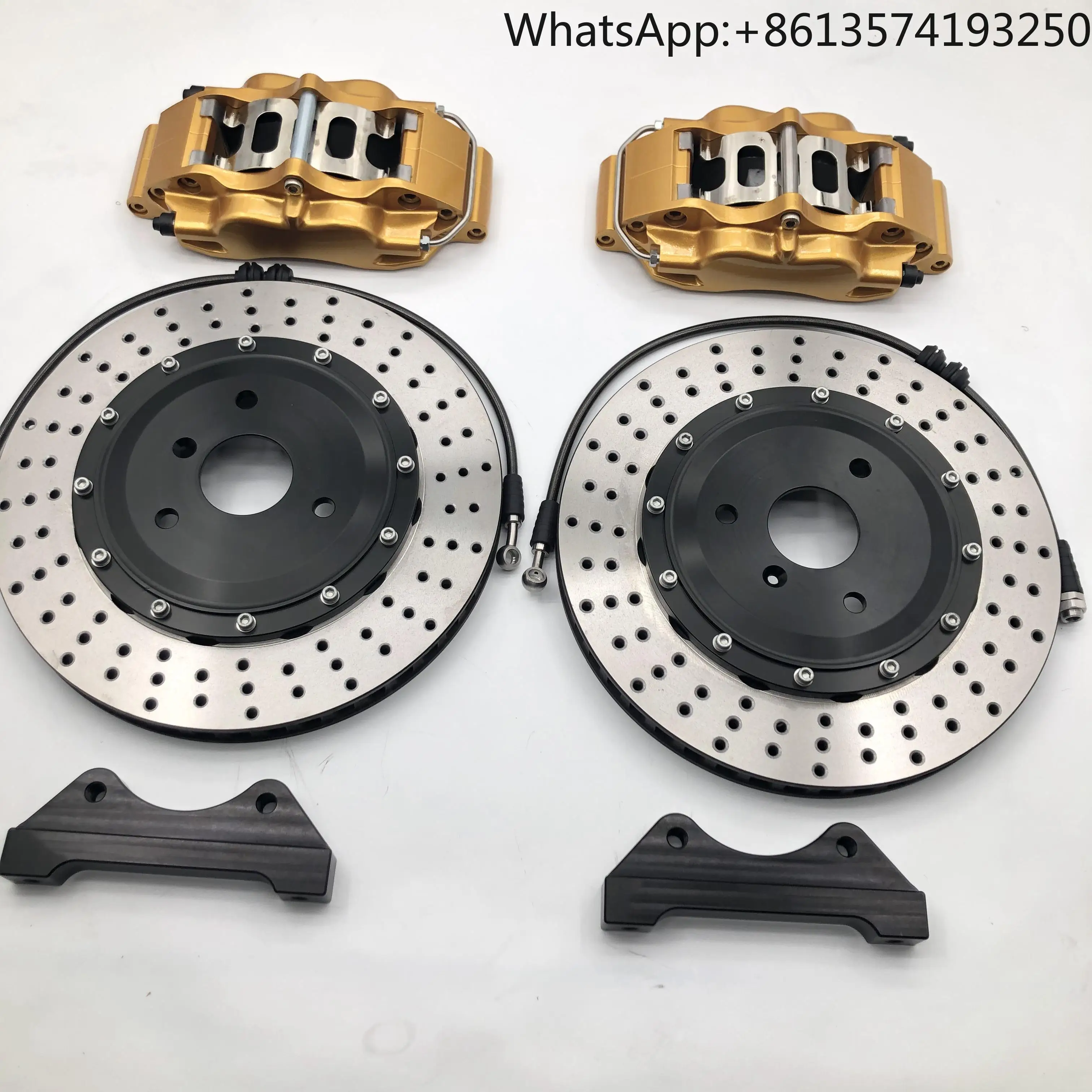 

For Jekit Front 4pots 5200 Brake Calipers Rotors 330*28mm Fit for E36 Front Rim 17
