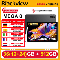 Blackview Mega 8 [No EU Charger] 36(12+24)GB+512GB Tablet 11000mAh 13\