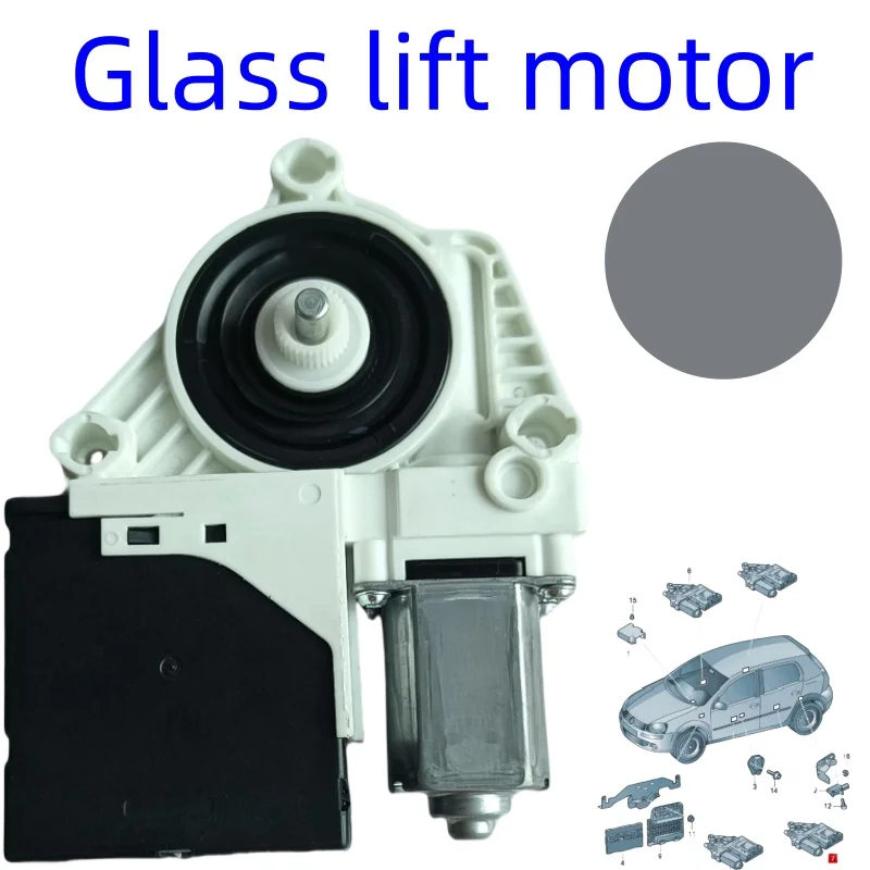 

NEW 5KD959703 5KD959704 Golf Rear Left Right Window Lifter window regulator Motor for VW Golf 6 VI 2009-2014 5KD959701 5KD959702