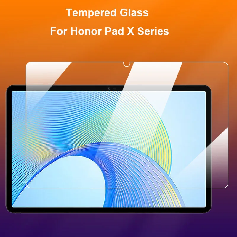 

For Honor Pad X7 8 Tablet 8 9 X9 X9a X8 X8a X6 Pro Lite Clear Tempered Glass 9H 2.5D Premium Screen Protector Protection Film