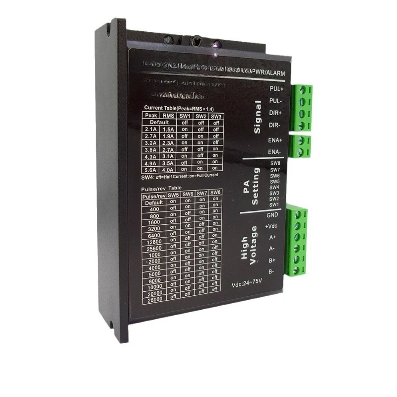 

Low noise, high stability, low vibration, high subdivision, motor driver