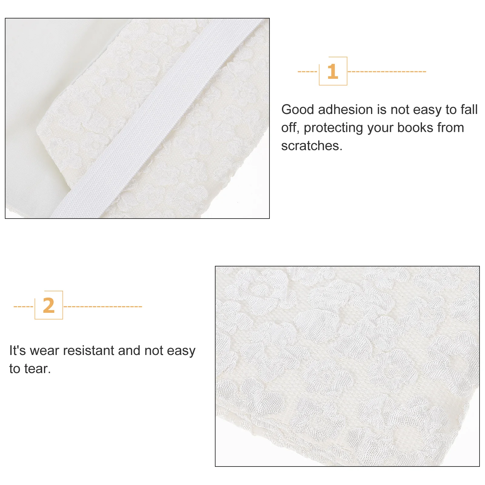 Cover voor notebook Slijtvaste stoffen beschermhoes Wasbare herbruikbare boekomslag voor studenten Leerboeken Dagboeken