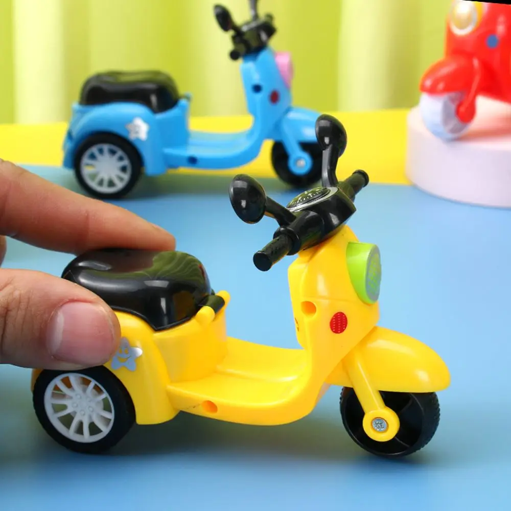 1pc Funny Girl Vehicles Early Learning Simulation Motorcycle Model Mini Motorcycle Boy Toy Pull Back Car Kids Inertia Car