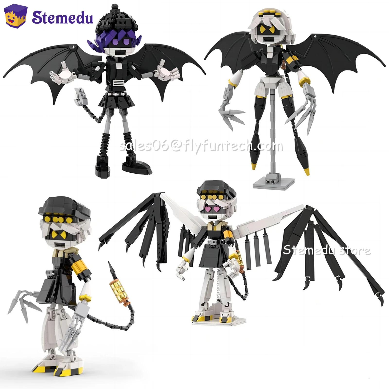 

Новинка в убийстве дронов, фигурки, строительные блоки, UZI, фанатское искусство, Doomsday, дроны, крылатый ангел, роботы, аниме, кирпичи, игрушки для детей, подарки