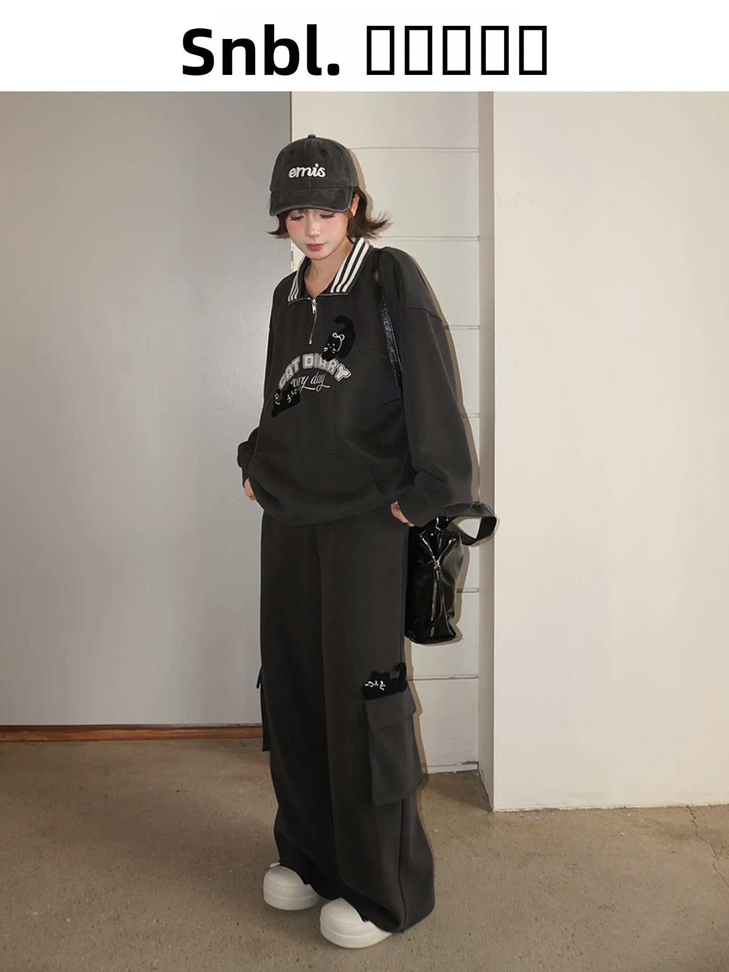 

Стильные брюки с вышивкой, драпировкой и эффектом похудения, с высокой талией, широкими штанинами, повседневные, для женщин, зимняя мода