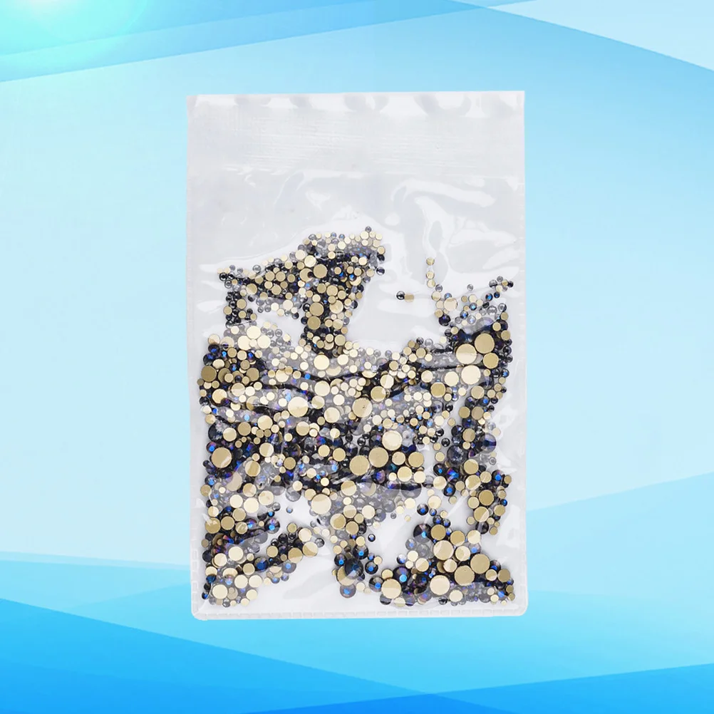 1440개 워터 드릴 장식 네일 아트 라인스톤 매니큐어 액세서리 디자인 도구 키트 네일 장식용