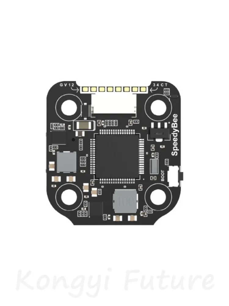 SpeedyBee F405 BLS V2 Flight Controller 4in1 35A Mini ESC Stack 20x20 Montagegat voor FPV Racing Drones - afbeelding 2