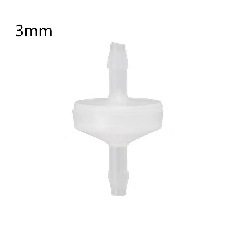 Plastic One-Way Non-Return Water Inline Fluids Check Valves for Fuel Gas Liquid 4XFD