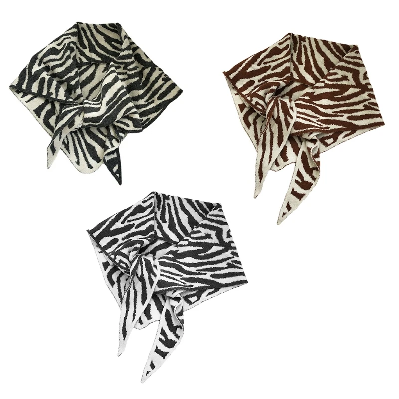 Pattern Shoulder Wrap False Collar Autumn Tippet knot Scarf Windproof