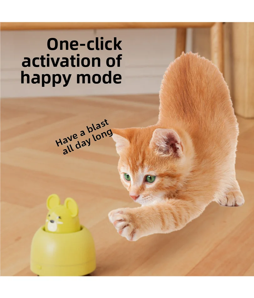 

Intelligent boredom relief electric cat toy mouse automatic cat artifact electric mouse cat toy wholesale