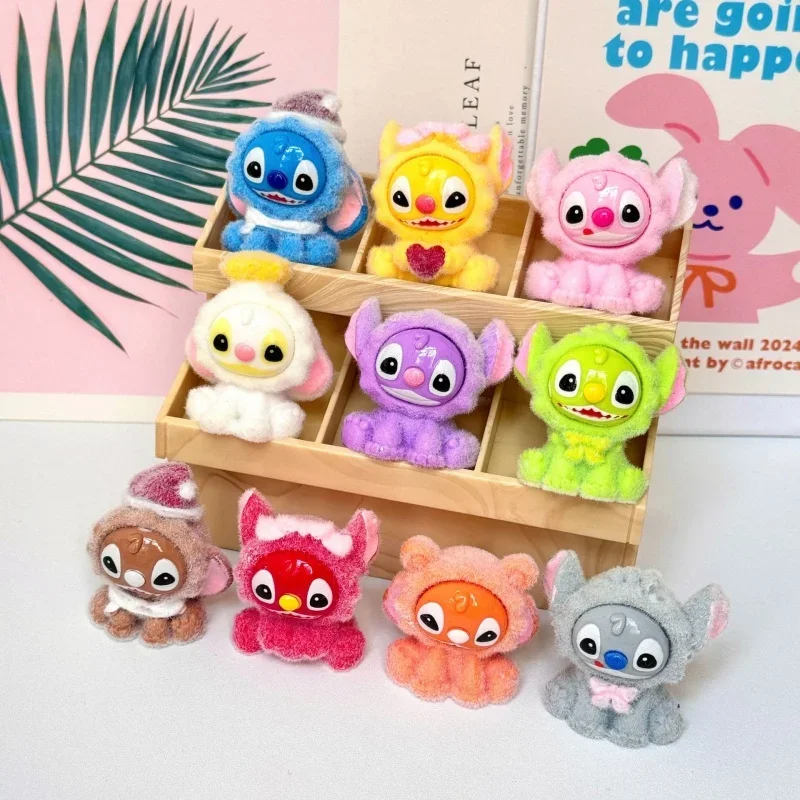 

Новая флокированная глухая коробка, большая ухая собака, слепая сумка, милое зерно, сделай сам, ювелирные изделия, кулон, брелок, кукла, украшение для рабочего стола, аксессуары из смолы