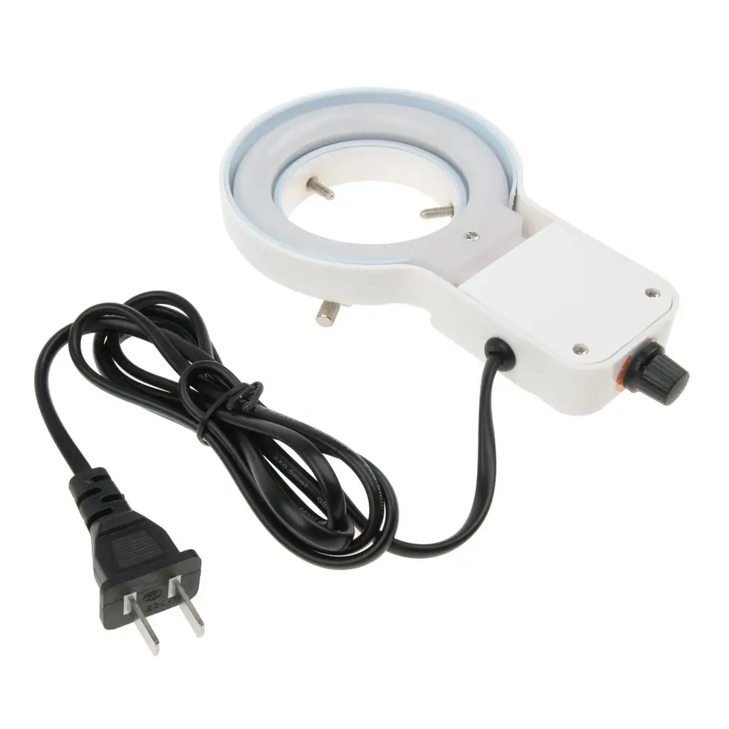 LED Adjustable Ring Light Illuminator Lamp Soft Light Long Life Replacement Lamp for Stereo Microscope Accessories