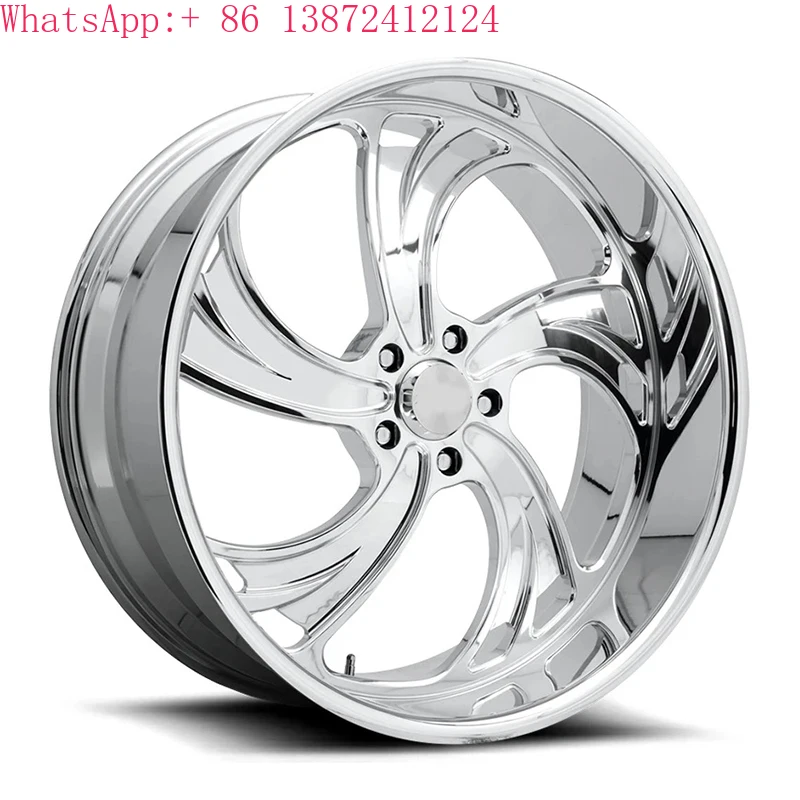 

Passenger Car Wheels 18 19 20 21 22 23 24 26 Inch Full Chrome Deep Dish Aluminum Alloy Staggered Forged Rims for Audi R8 Q5 A8