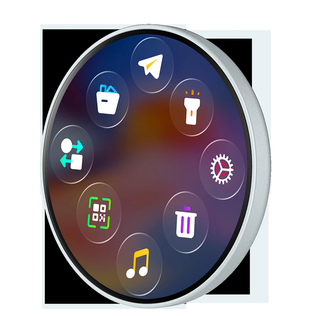 

L8 E-Badge Digital Display Pixel Pin LED Button Collectible Touchable Screen Display Pin Cyber Dynamic for Otaku Fans Gifts