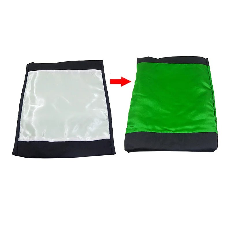 Baffling Bag Magic Tricks Magician Close Up Stage Illusion Gimmick Props Comedy Mentalism Scarves Magie Color Change Bag Magia